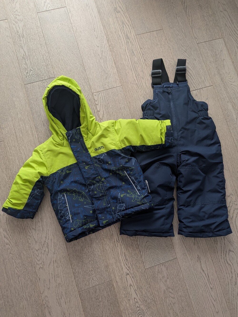 Gusti Toddler 2-Piece Winter Snowsuit Boys 18M